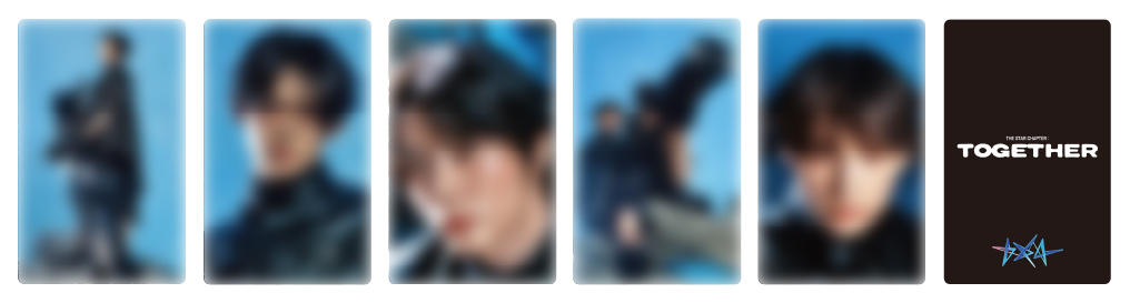 TXT FC 2期　継続トレカ　全員セット TXT FC継続トレカ 2期 CD